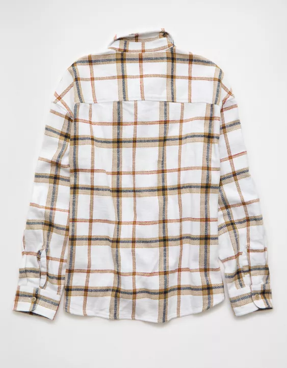 AE Boxy Flannel Shirt - Image 5