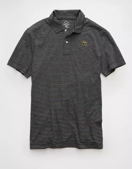 AE 24/7 Colorado Buffaloes Graphic Club Polo Shirt - Image 3