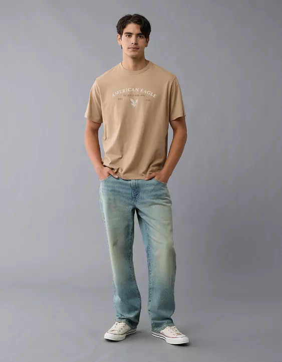 AE Lightweight Icon Logo Graphic T-Shirt - Image 4