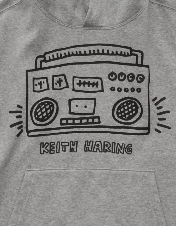 AE Keith Haring Graphic Hoodie - Image 6