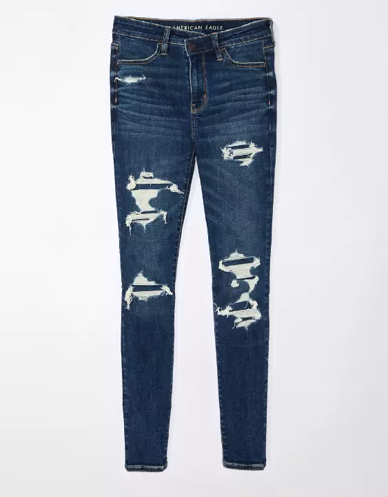 AE Next Level High-Waisted Patched Jegging - Image 3