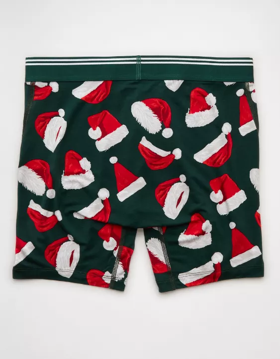 AEO Men's Santa Hat 6" Ultra Soft Boxer Brief - Image 4