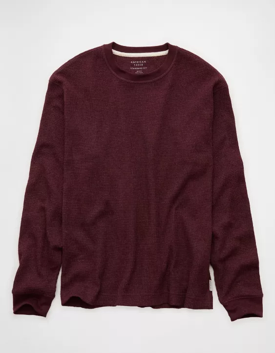 AE Cozy Waffle Thermal T-Shirt - Image 3