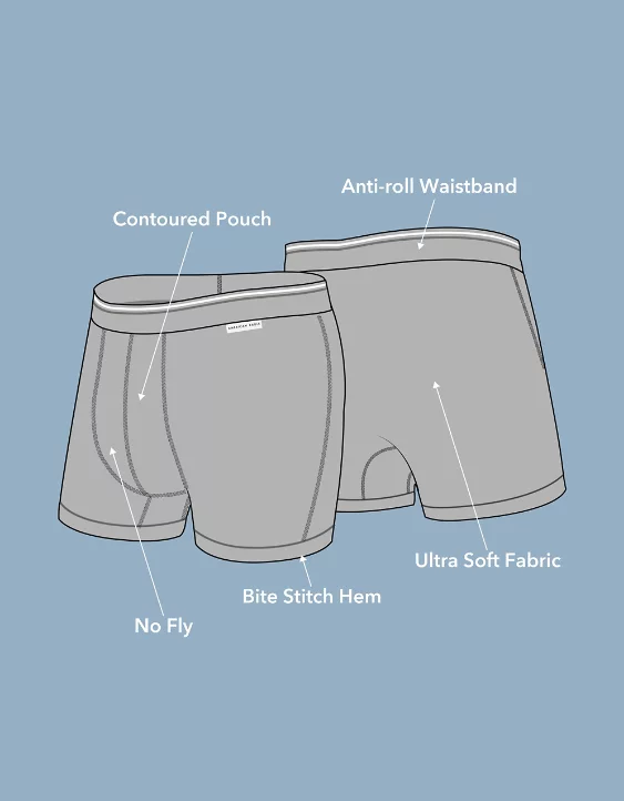 AEO Men's 4.5" Ultra Soft Boxer Brief 3-Pack - Image 4