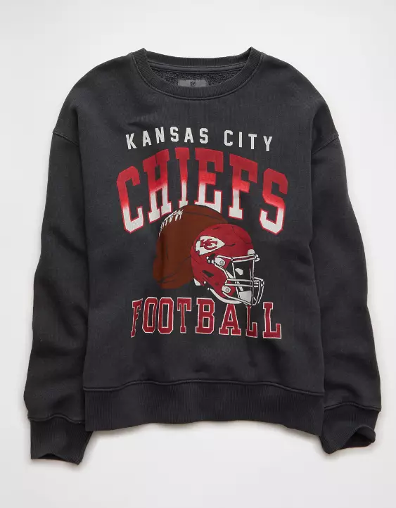 NFL Kansas City Chiefs Graphic Relaxed Fit Sweatshirt - Image 3