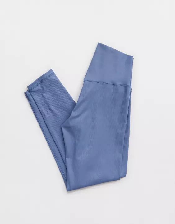 OFFLINE By Aerie Real Me XTRA Rib Foil Legging - Image 4