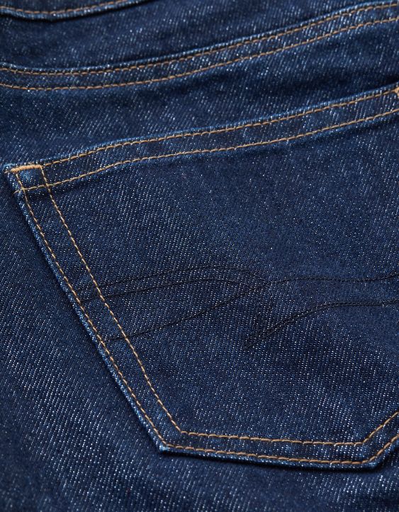 AE Denim Glitter Mini Skirt - Image 3