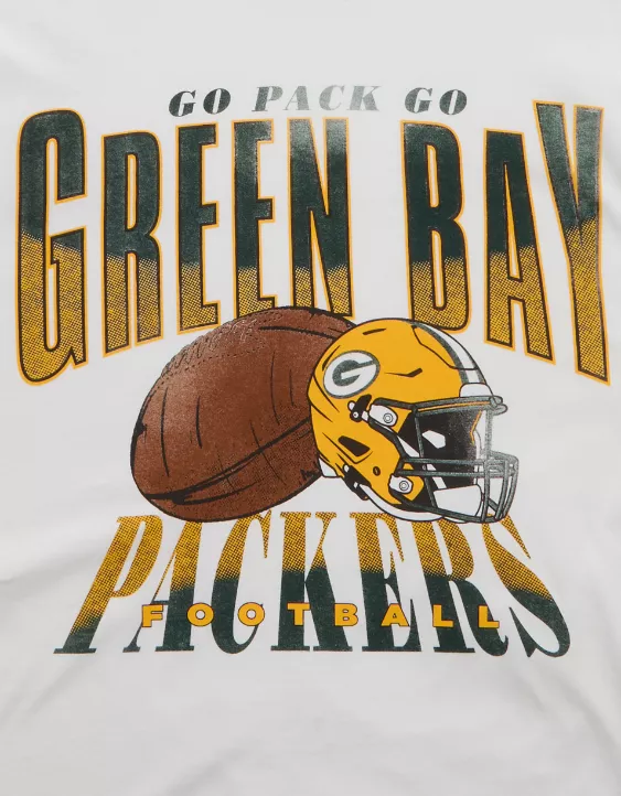 NFL Boxy Green Bay Packers Graphic T-Shirt - Image 6