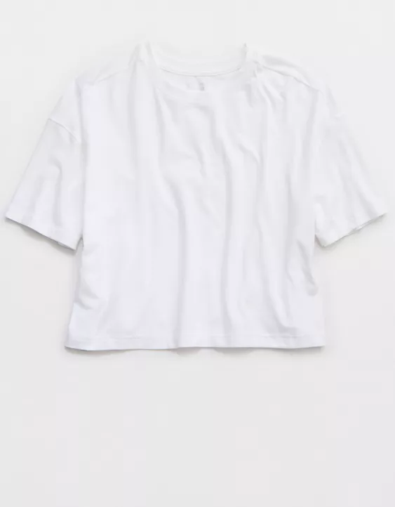 OFFLINE By Aerie Let's Stretch Cropped T-Shirt - Image 3