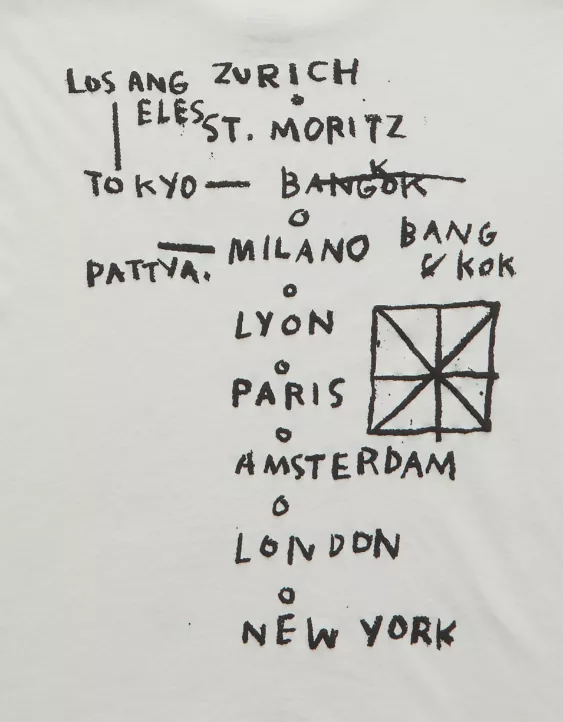 AE Basquiat Ex-Boyfriend Graphic T-Shirt - Image 6