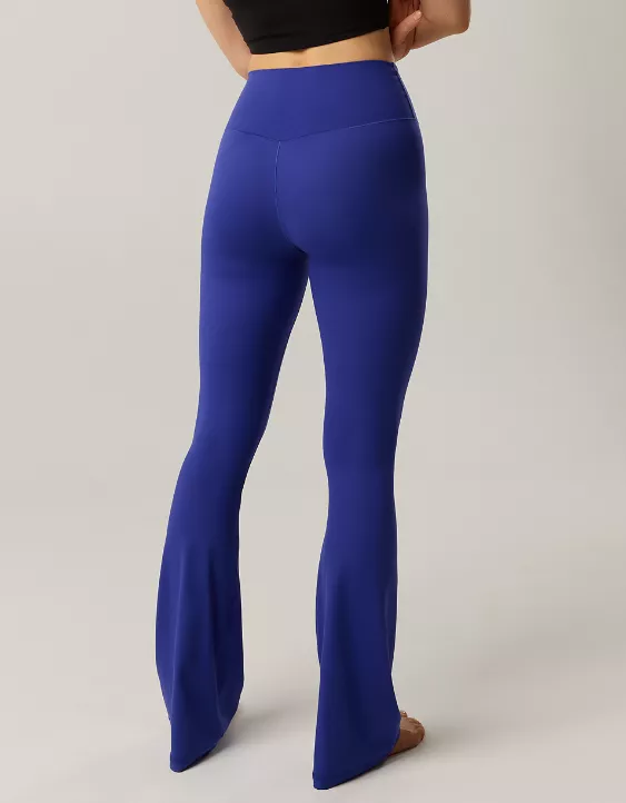 OFFLINE By Aerie Real Me High Waisted Crossover Flare Legging - Image 2