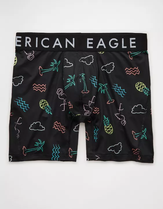 AEO Men's Neon 6" Flex Boxer Brief - Image 3