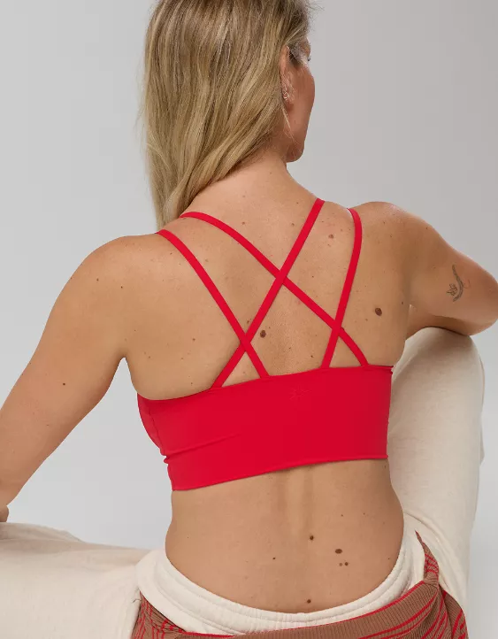 OFFLINE By Aerie Real Me Hold Up! Strappy Sports Bra - Image 2