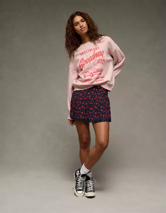 AE Valentine's Day Graphic Sweatshirt - Image 5