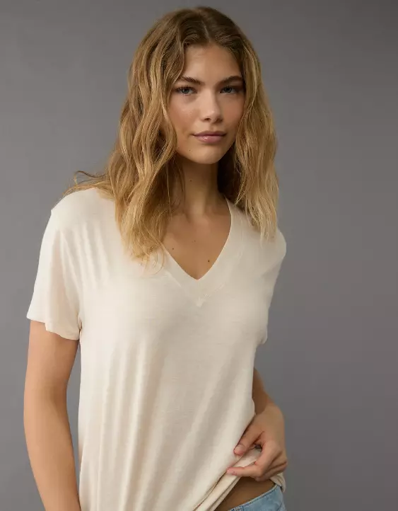 AE Soft & Sexy V-Neck T-Shirt - Image 5