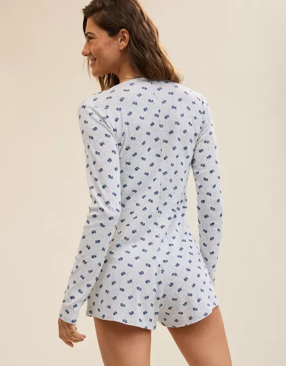 Aerie Off-Duty Pointelle Romper - Image 2