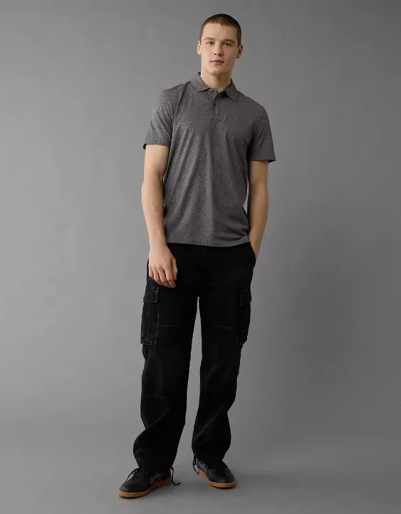 AE 24/7 Club Logo Polo Shirt - Image 5