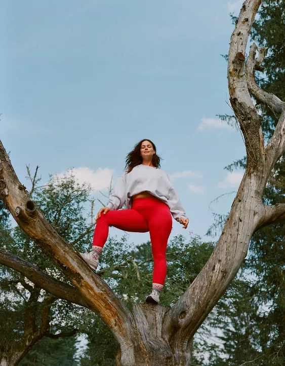 OFFLINE By Aerie Cloud Fleece Oversized Crewneck Sweatshirt - Image 4