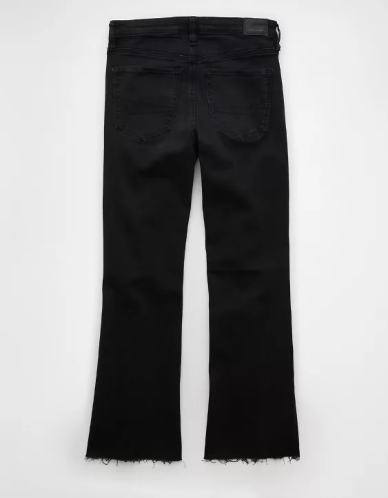 AE Next Level High-Waisted Kick Bootcut Crop Jean - Image 4