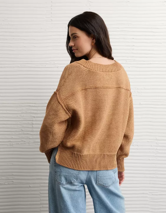 AE Long Weekend V-Neck Sweater - Image 2