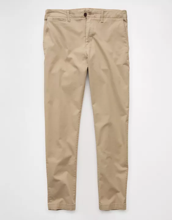AE Flex Lived-In Athletic Fit Khaki Pant - Image 3