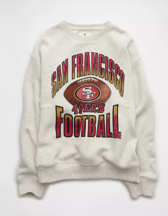 NFL San Francisco 49ers Graphic Relaxed Fit Sweatshirt - Image 3