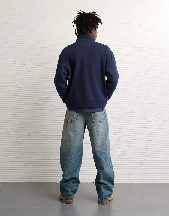 AE 24/7 Boxy Quarter-Zip Sweatshirt - Image 2