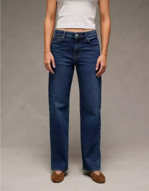 AE Stretch High-Waisted Stovepipe Jean