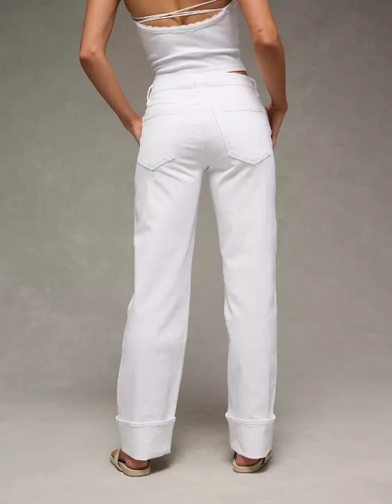 AE Stretch High-Waisted Stovepipe Jean - Image 2