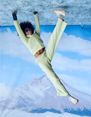 OFFLINE By Aerie Cable Lounge Trouser