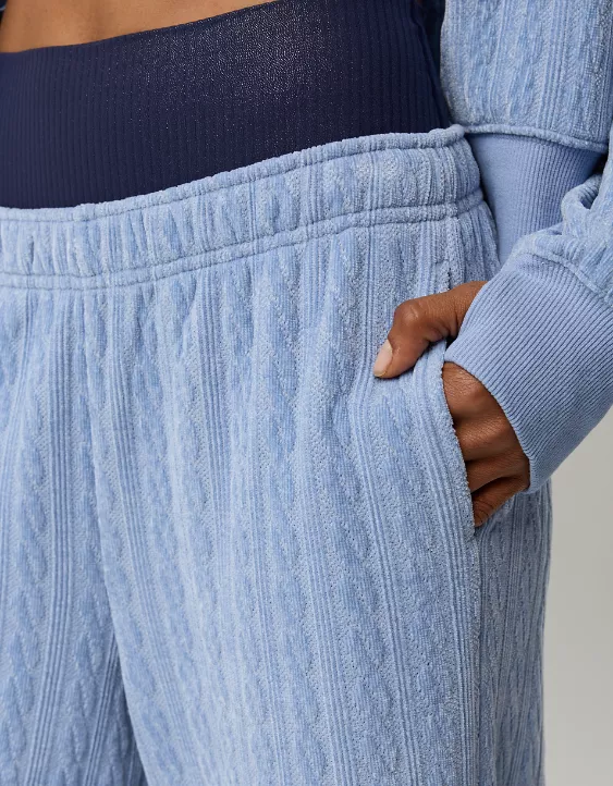 OFFLINE By Aerie Cable Lounge Trouser - Image 6