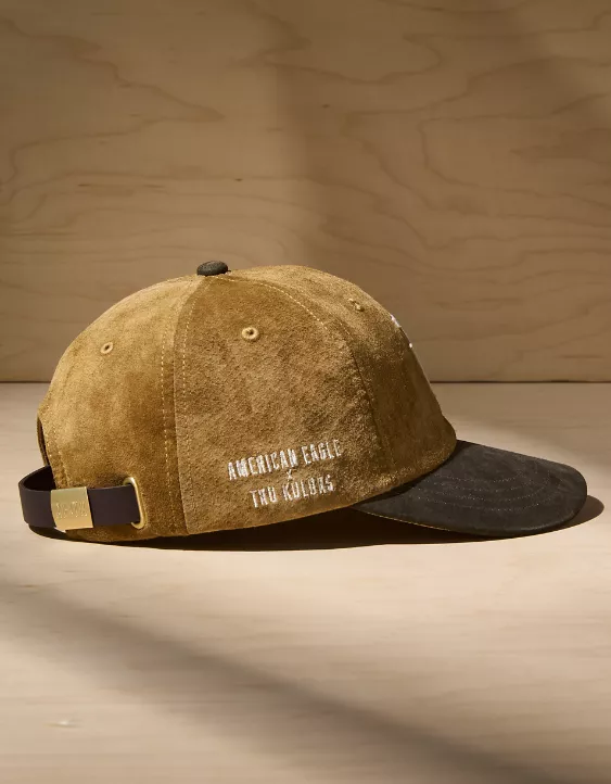 AE x Tru Kolors Suede Baseball Hat - Image 4