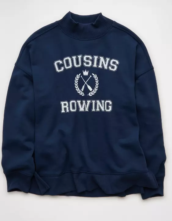 AE x The Summer I Turned Pretty Mock Neck Sweatshirt - Image 3