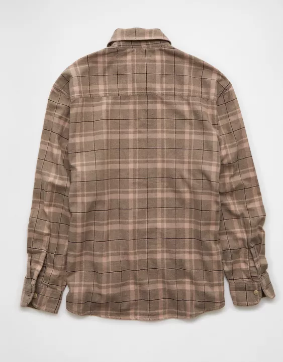 AE Relaxed Everyday Flannel Shirt - Image 4