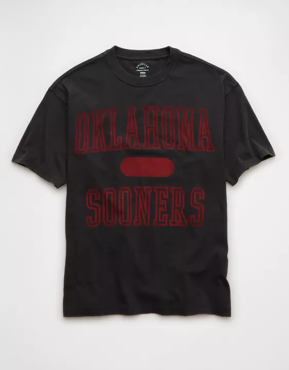 AE Boxy Oklahoma Sooners Graphic T-Shirt - Image 3