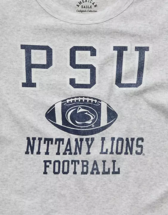 AE Penn State Nittany Lions Graphic Cropped Baby Tee - Image 6