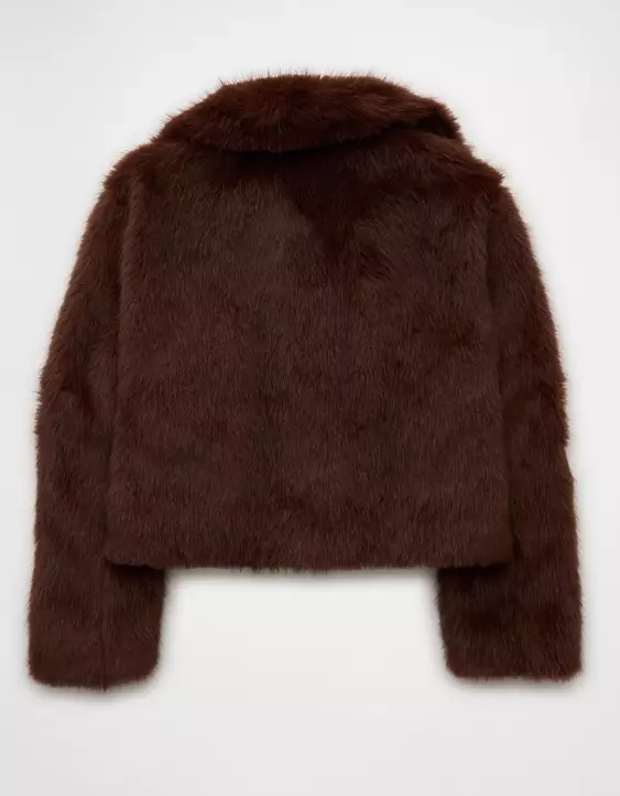 AE Faux Fur Coat - Image 5