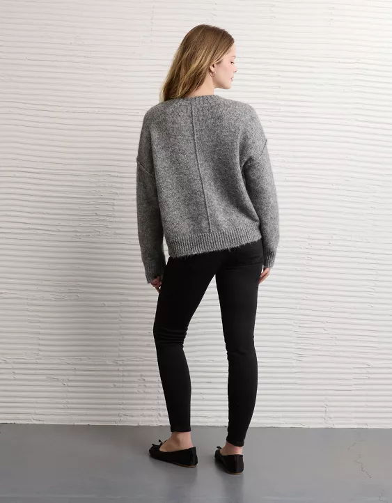 AE Whoa So Soft Bisous Graphic Sweater - Image 2