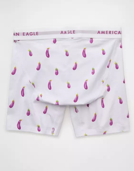 AEO Men's Eggplant 6" Classic Boxer Brief - Image 4
