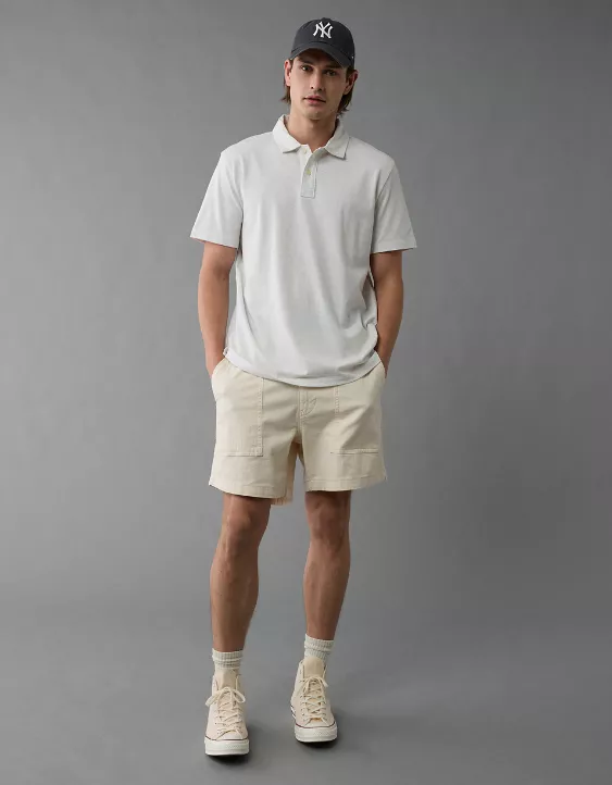 AE 24/7 Club Logo Polo Shirt - Image 5