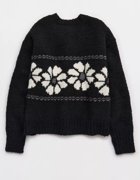 OFFLINE By Aerie Marshmallow Crewneck Sweater - Image 4