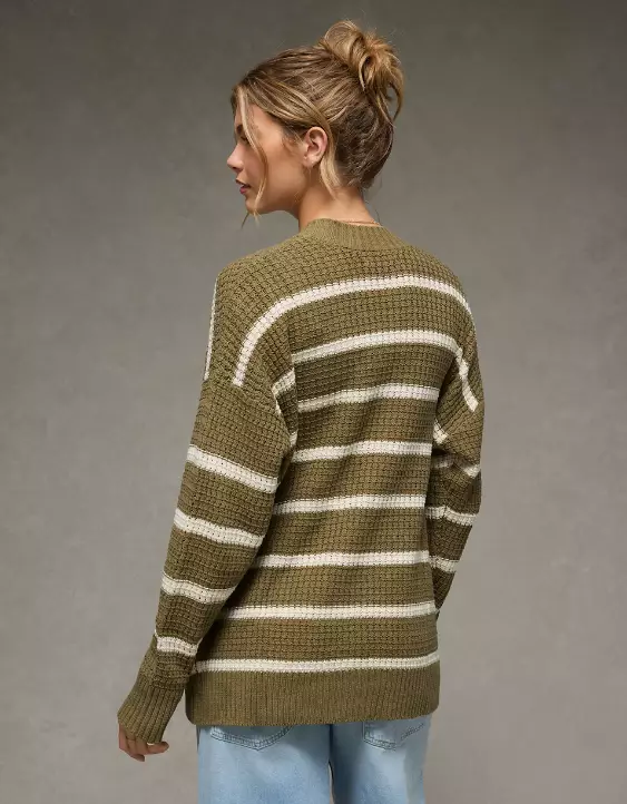 AE Open Knit Cardigan - Image 2