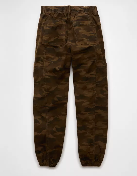 AE Stretch High-Waisted Baggy Cargo Jogger - Image 4