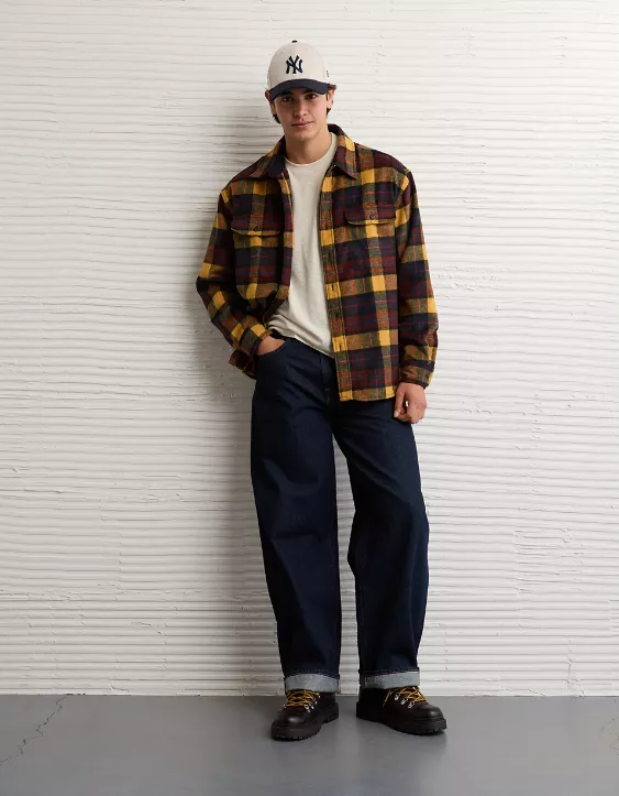 AE Relaxed Heavyweight Flannel - Image 5