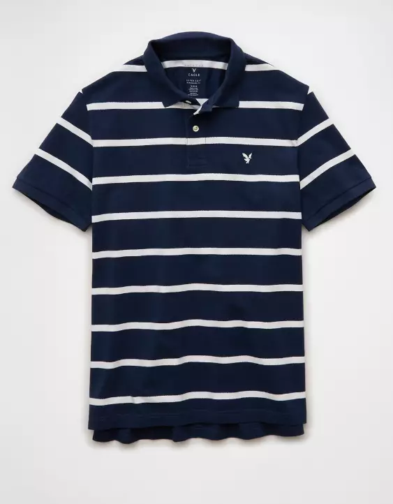 AE Striped Polo Shirt - Image 3