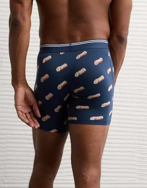 AEO Men's Cannoli 6" Ultra Soft Boxer Brief - Image 2