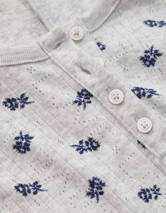 Aerie Off-Duty Pointelle Romper - Image 6