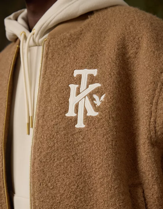 AE x Tru Kolors Sherpa Bomber Jacket - Image 8