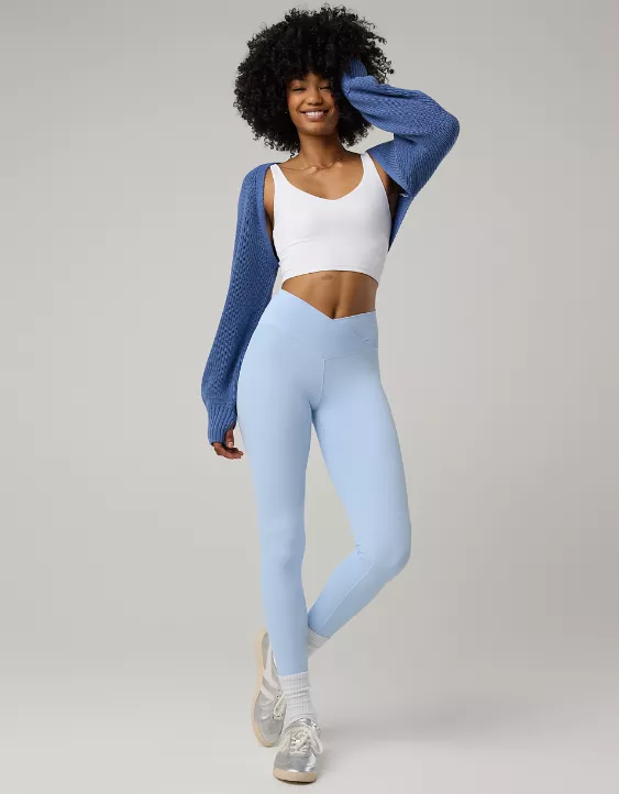 OFFLINE By Aerie Real Me High Waisted Crossover Legging - Image 6