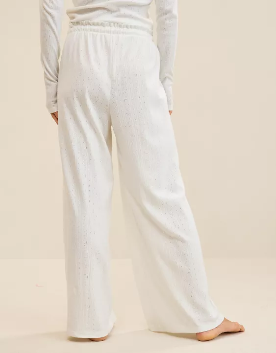 Aerie Off-Duty Pointelle Trouser PJ - Image 2
